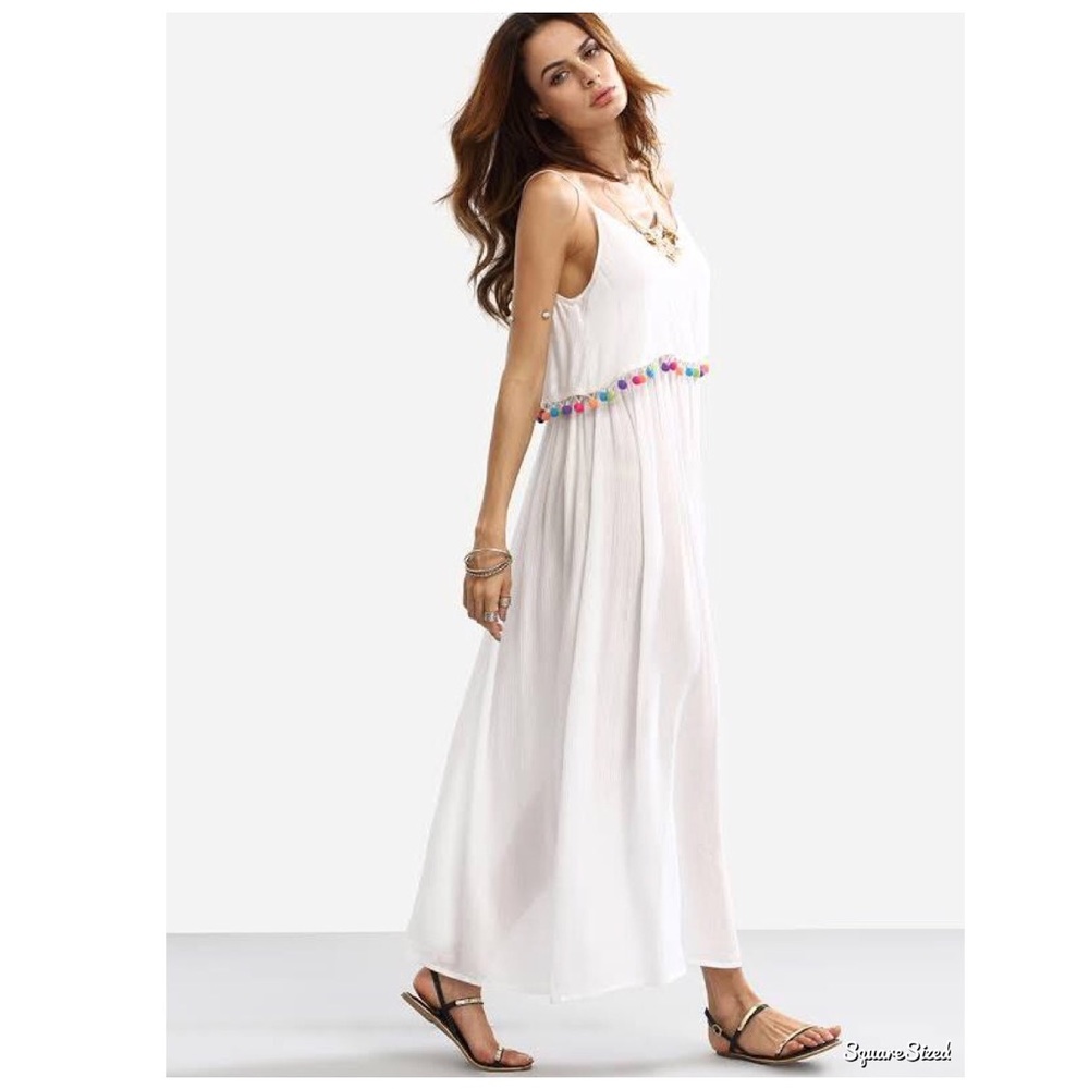 ⚡️NEW LISTING⚡️ POM POM DRESS 👗